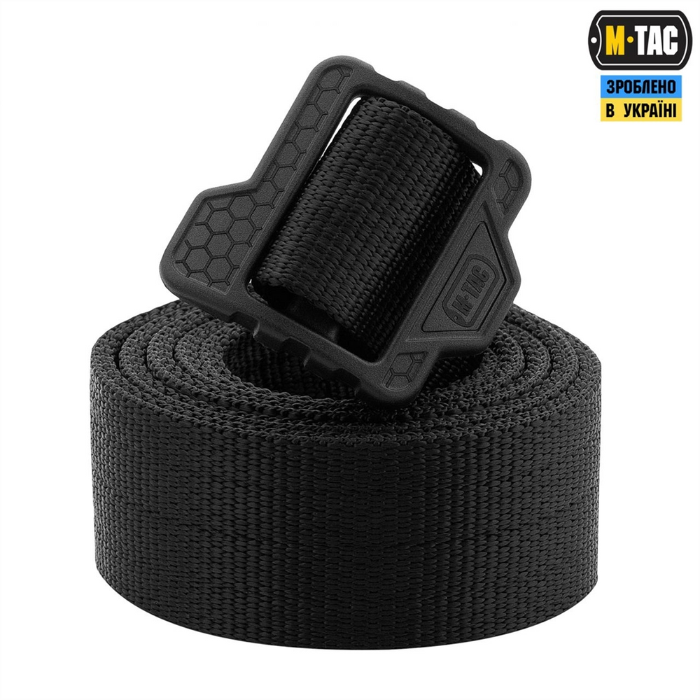 Ремінь M-Tac Double Duty Tactical Belt Hex XL Чорний (Black) 220448 фото