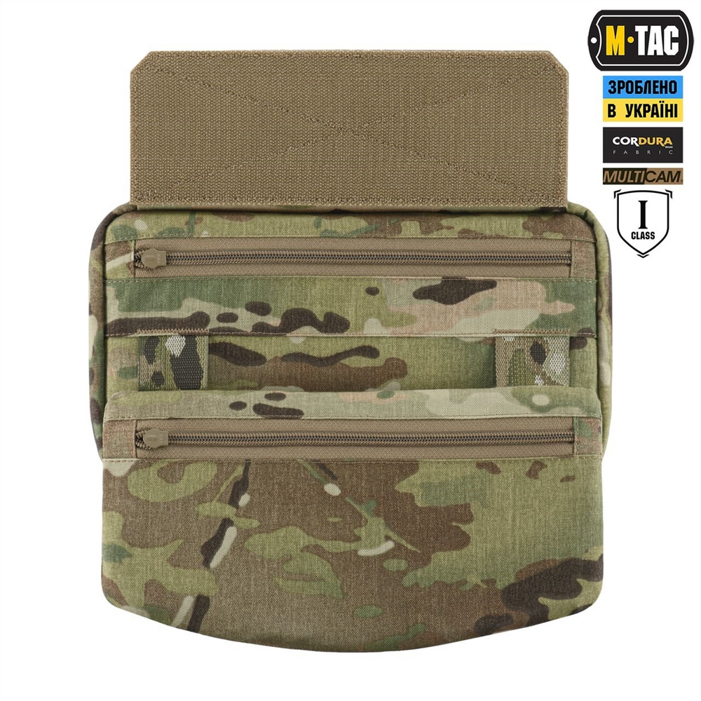 Захист живота M-Tac з балістичним пакетом 1 клас захисту (BRONYX) Зелений (Multicam) 225084 фото