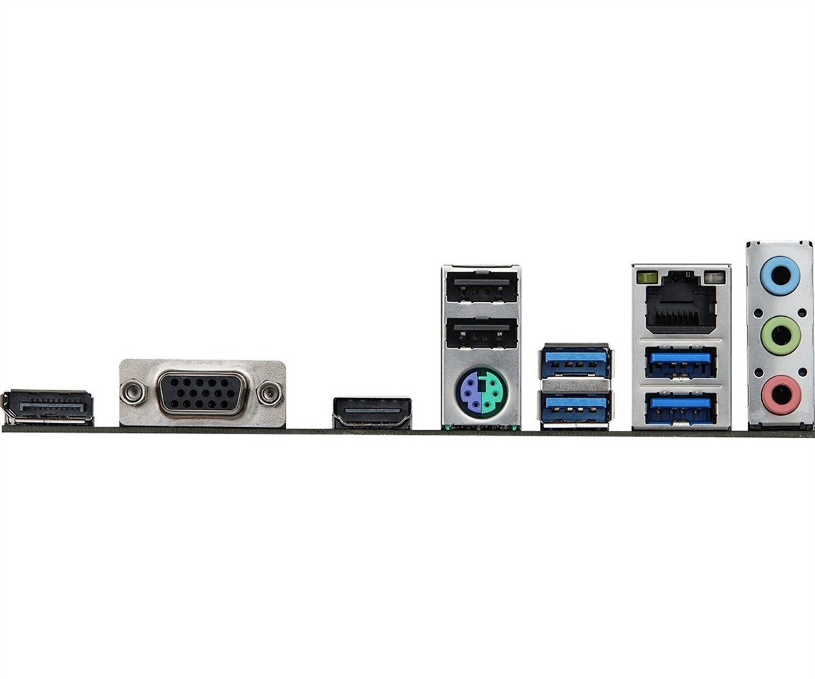 Материнська плата ASRock H410M-H/M.2 SE Чорна (Black) 207254 фото