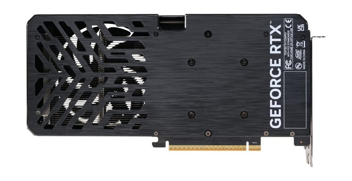 Відеокарта Palit GeForce RTX 5060 8GB Infinity 2 OC Чорна (Black) 208216 фото