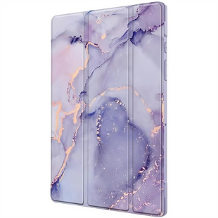 Чохол для планшета BeCover Soft Edge TPU для Xiaomi Redmi Pad SE 8.7 Фіолетовий (Purple Marble) 206159 фото