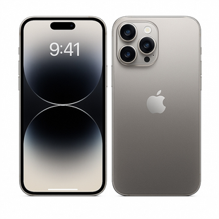 (Уцінка) Смартфон Apple iPhone 15 Pro 128Gb Natural Titanium (3) 244835 фото