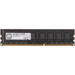 Модуль пам'яті DDR3 8GB/1600 G.Skill Value (F3-1600C11S-8GNT) Зелений (Green) 208363 фото