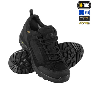 Кросівки тактичні демісезонні M-Tac Pro Line Чорні (Black) (41) 229396 фото