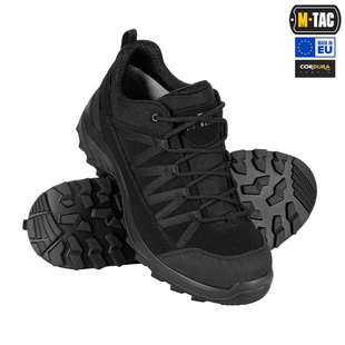 Кросівки тактичні M-Tac Combat Чорні (Black) (44) 229050 фото