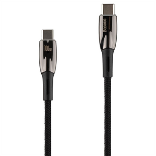 USB кабель Baseus Glimmer Series Fast Charging Type-C to Type-C 100W 2м Чорний (Black) 118318 фото