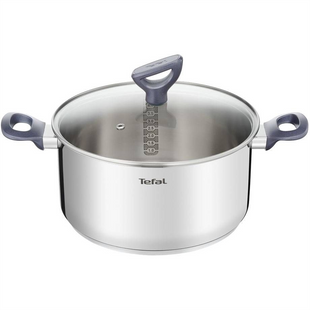 Каструля Tefal Daily Cook 24см 5л (G7124645) Срібна (Silver) 156454 фото