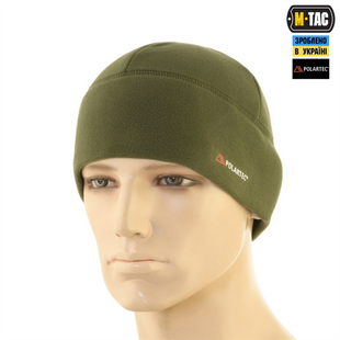 Шапка M-Tac Watch Cap фліс Light Polartec XL Зелена (Army Olive) 221414 фото