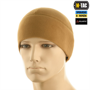 Шапка M-Tac Watch Cap фліс Light Polartec Gen.II L Коричнева (Coyote) 221446 фото