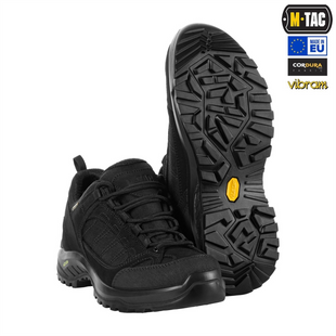 Кросівки тактичні демісезонні M-Tac Pro Line Чорні (Black) (46) 229401 фото