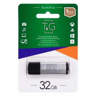 USB Флеш T&G Vega 121 (USB 3.0) 32Gb Срібна (Silver) 140956 фото