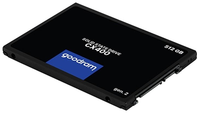 Накопичувач SSD 512GB Goodram CX400 Gen.2 2.5" SATAIII 3D TLC (SSDPR-CX400-512-G2) 209517 фото