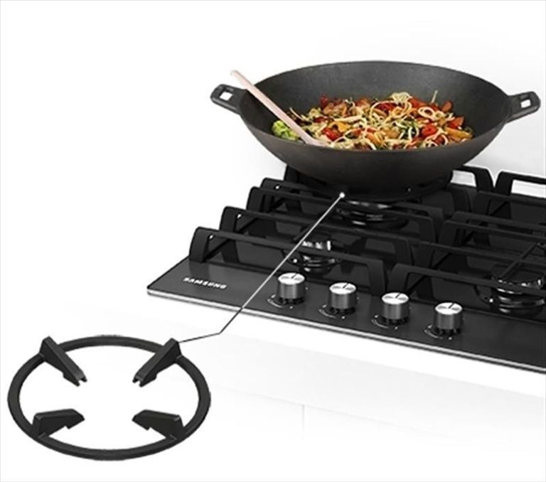 Варильна поверхня Samsung NA64H3010AK/WT Чорна (Black) 173991 фото