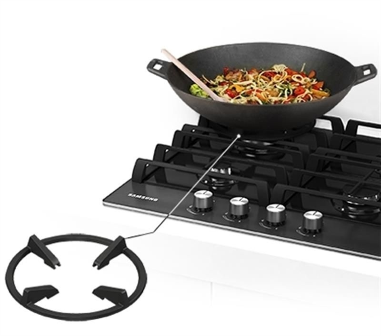 Варильна поверхня Samsung NA64H3010AK/WT Чорна (Black) 173991 фото