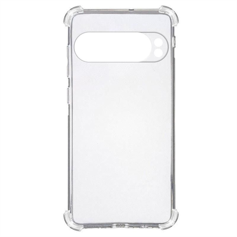 Чохол накладка для Google Pixel 9 GETMAN Ease logo посилені кути TPU Full Camera Прозора (Transparent) 218945 фото