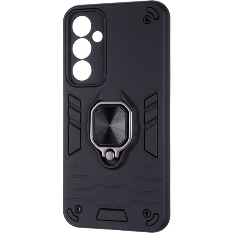 Чохол накладка для Samsung S23FE Hard Defence PC Series Чорна (Black) 183239 фото
