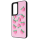 Чохол накладка для Xiaomi Redmi Note 11/11s WAVE Doodle Case Чорна (Peach) 179052 фото 1
