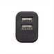 Автомобільний зарядний пристрій Usams C13 King-Tu 2USB 2.1A + кабель Type-C Чорний (Black) 101928 фото 2