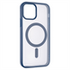 Чохол накладка для iPhone 11 Clear Color MagSafe Case Синя (Navy Blue) 115583 фото 2