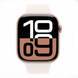 Смарт-годинник Apple Watch Series 10 GPS + Cellular 46mm Rose Gold Alu. Case w. Light Blush Sport Band - M/L (MWY73) 198574 фото 2