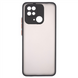 Чохол накладка для Xiaomi Redmi 10C/C40 Avenger Matte Color Чорна (Black) 101169 фото 1