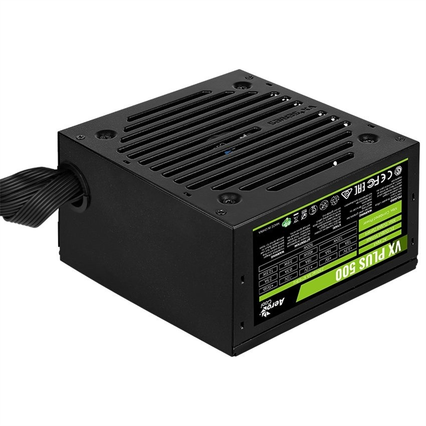 Блок живлення AeroCool VX Plus Stealth 500 (ACPN-VS50NEY.12) 500W Чорний (Black) 208611 фото