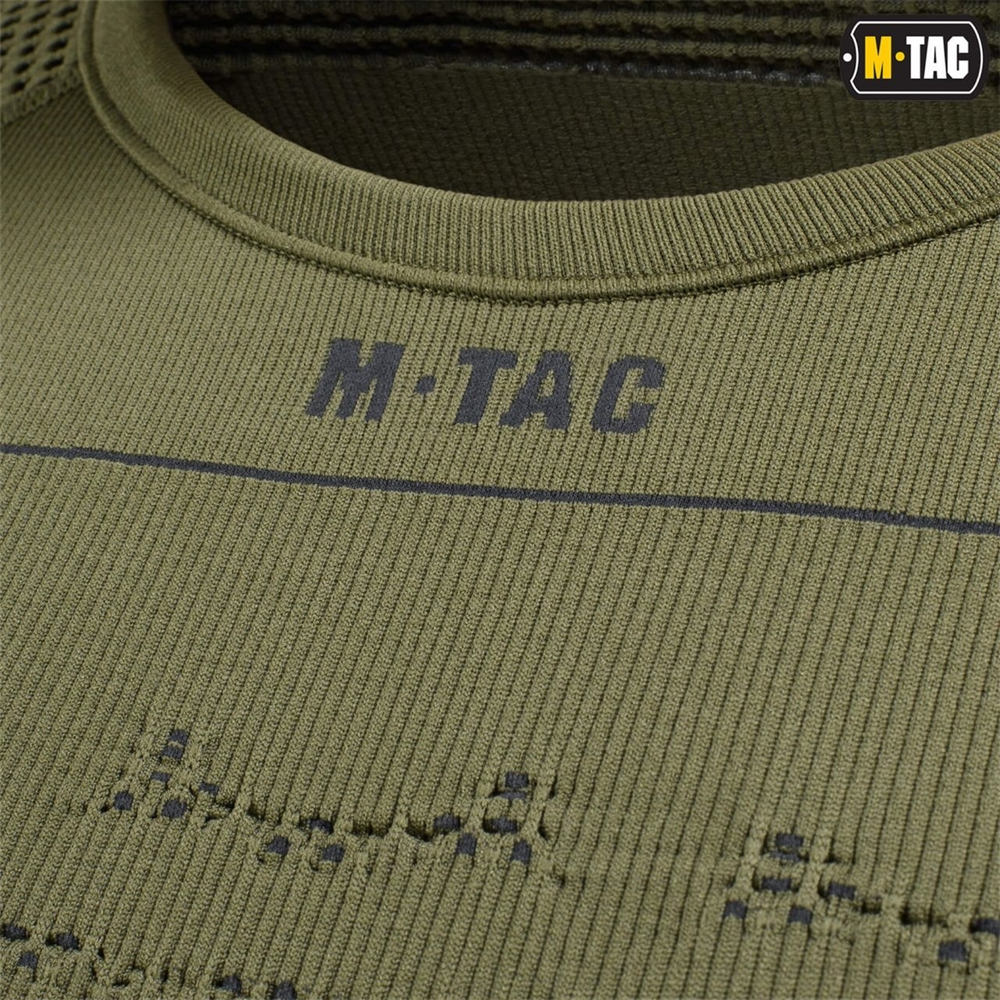 Термосорочка M-Tac компресійна Зелена Сіра (Ranger Green Dark Grey) (M) 233850 фото
