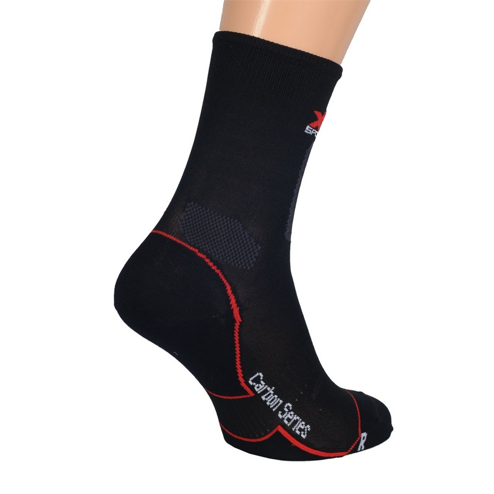 Шкарпетки X Tech Carbon XT12 39/42 Чорні (Black) 222070 фото