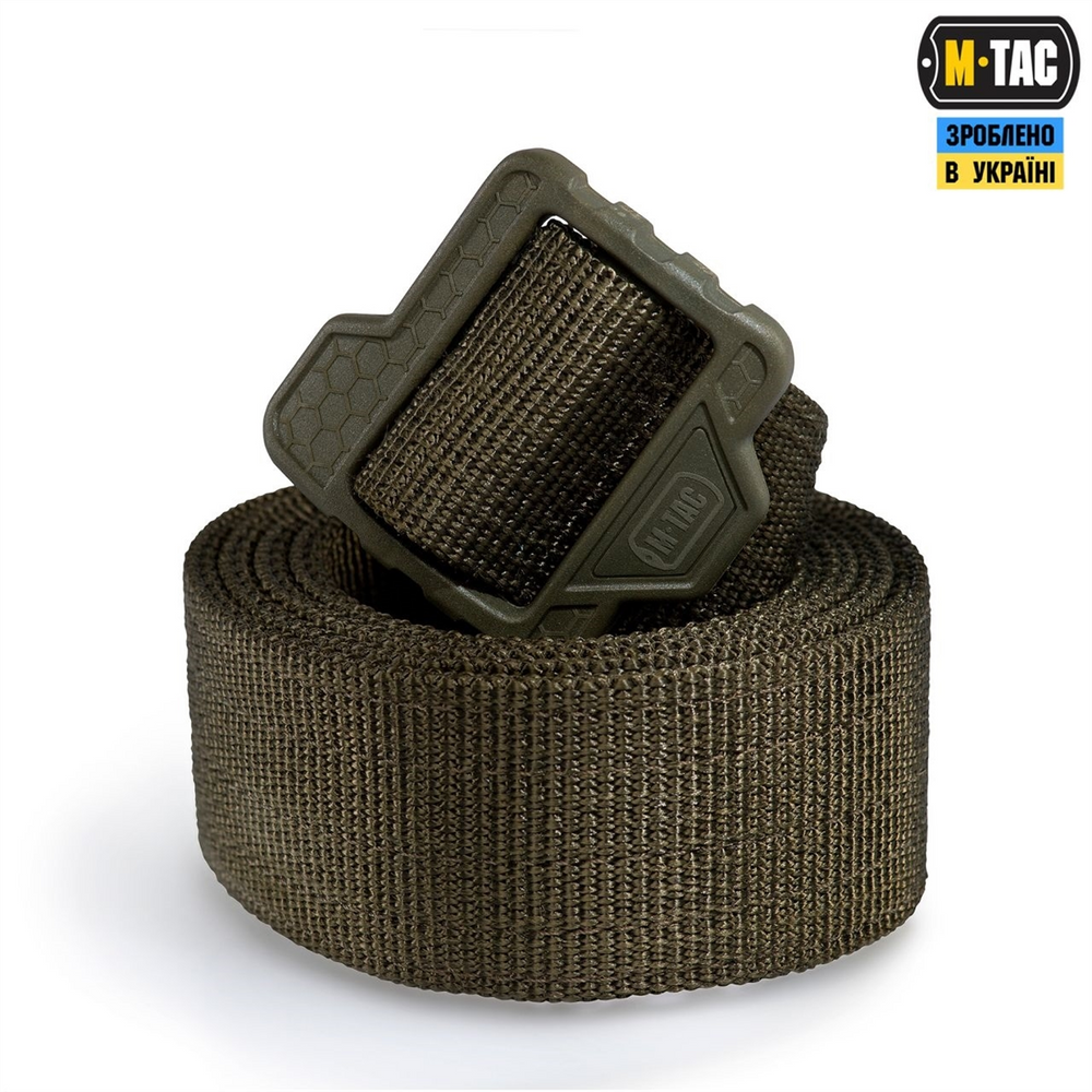 Ремінь M-Tac Double Duty Tactical Belt Hex Зелений (Olive) (L) 223606 фото