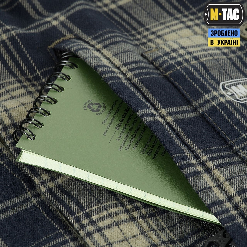 Сорочка M-Tac Redneck Shirt Зелена Синя (Olive Navy Blue) (XS/L) 233352 фото