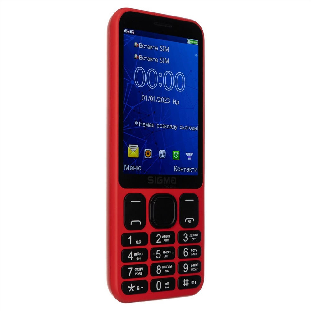 Мобільний телефон Sigma mobile X-style 351 Lider Red 93772 фото