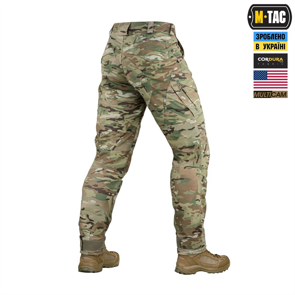 Штани M-Tac Aggressor Elite NYCO Extreme 32/30 Зелені (Multicam) 217684 фото