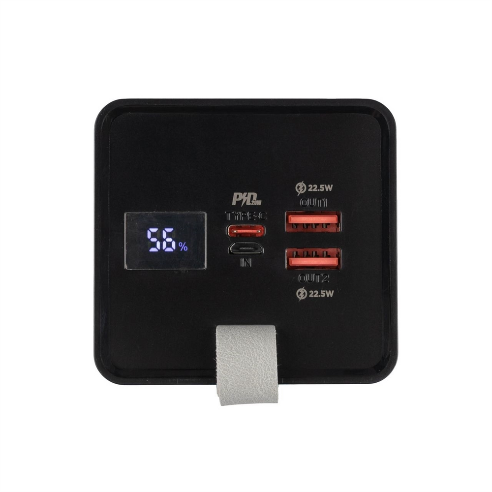 PowerBank 50000 mAh Hoco J86A Powermaster 22.5W Чорний (Black) 102993 фото