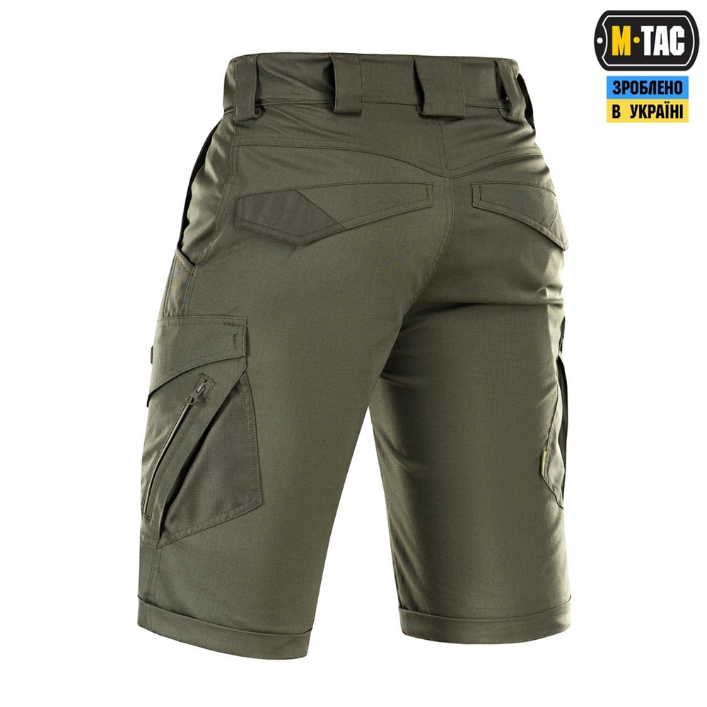 Шорти M-Tac Aggressor Gen.II Flex Зелені (Army Olive) (S) 225519 фото