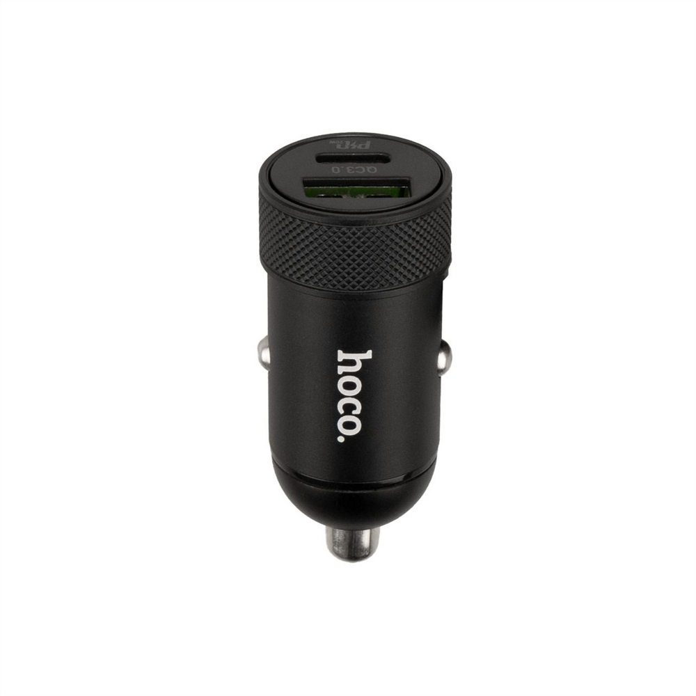 Автомобільний зарядний пристрій Z32B Speed up PD20W + QC3.0 27W Чорний (Black) 91617 фото