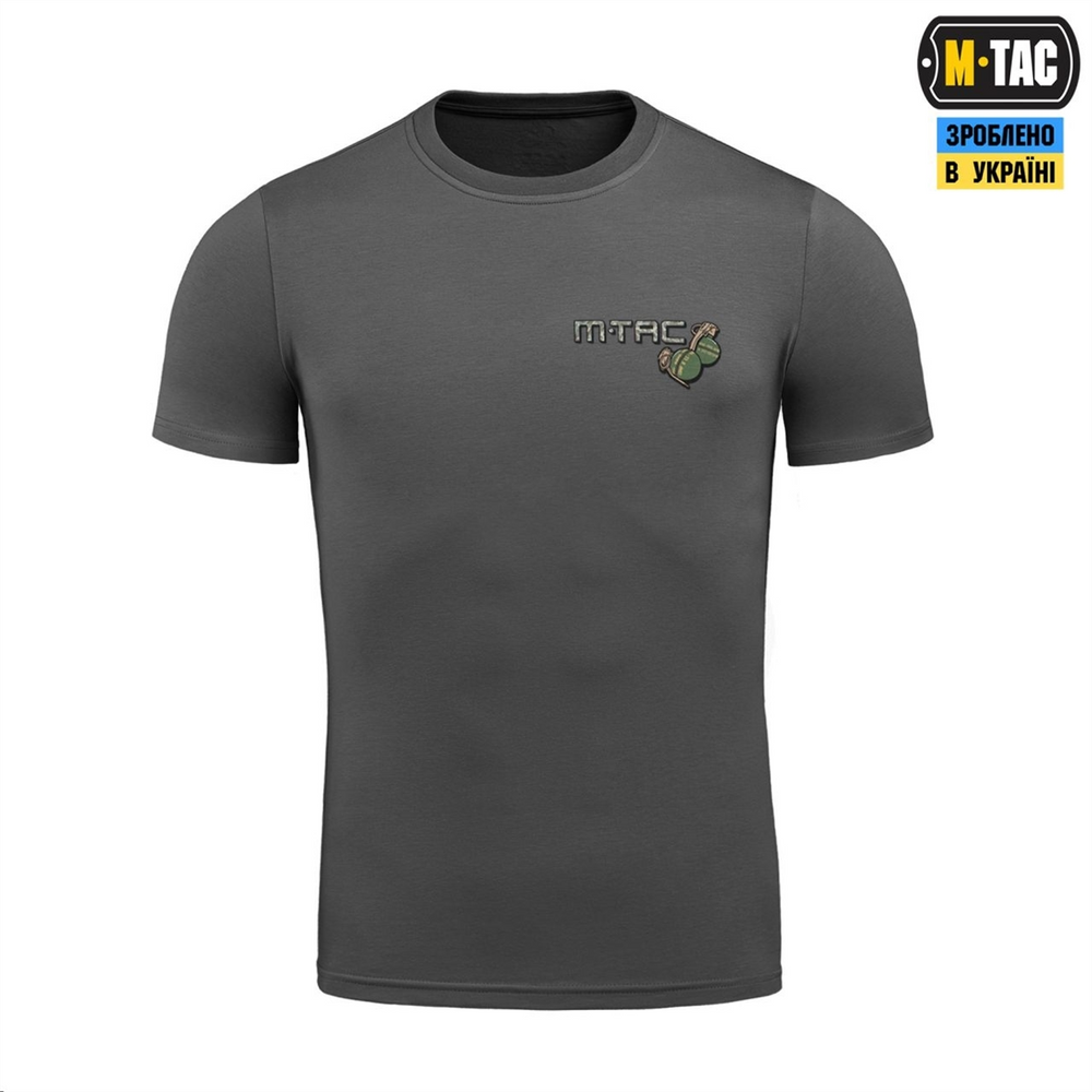 Футболка M-Tac My EDC Сіра (Dark Grey) (2XL) 234804 фото