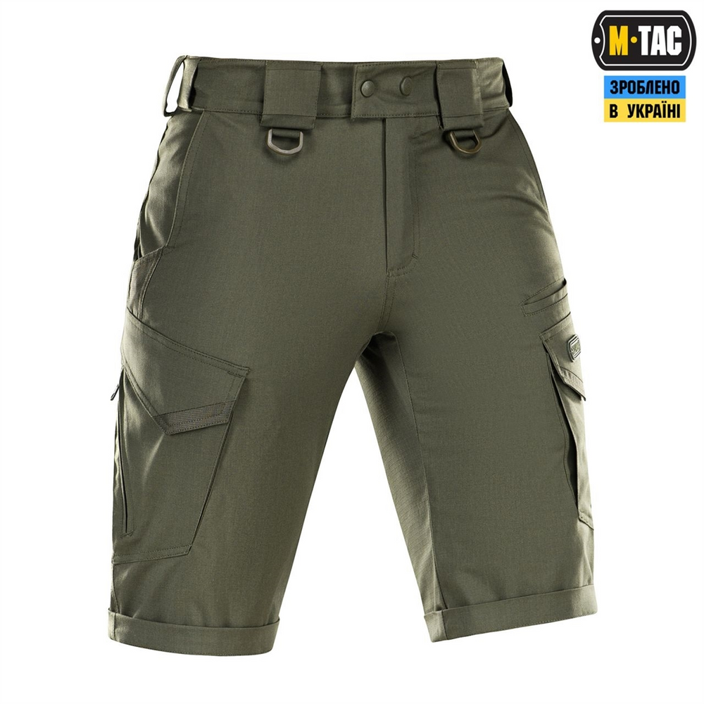Шорти M-Tac Aggressor Gen.II Flex Зелені (Army Olive) (S) 225519 фото