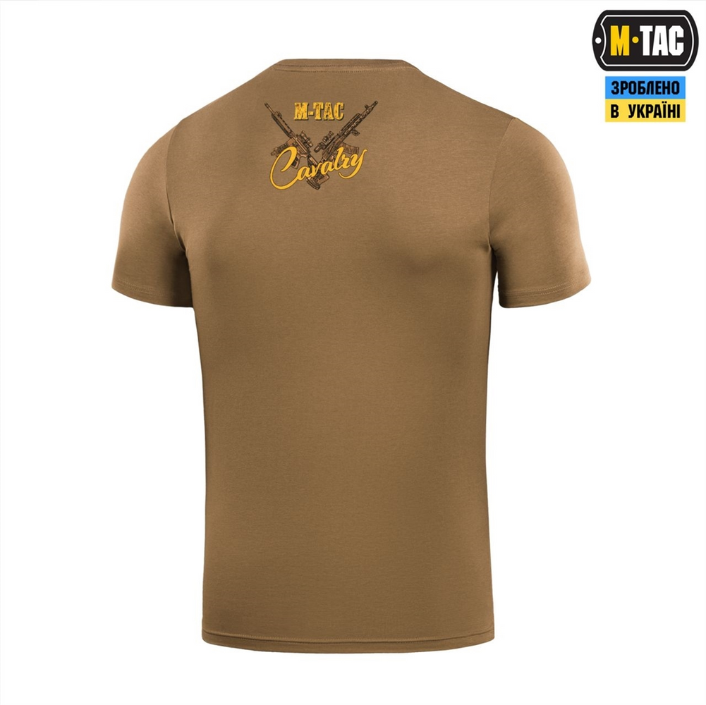 Футболка M-Tac Ukrainian Cavalry L Коричнева (Coyote Brown) 220965 фото