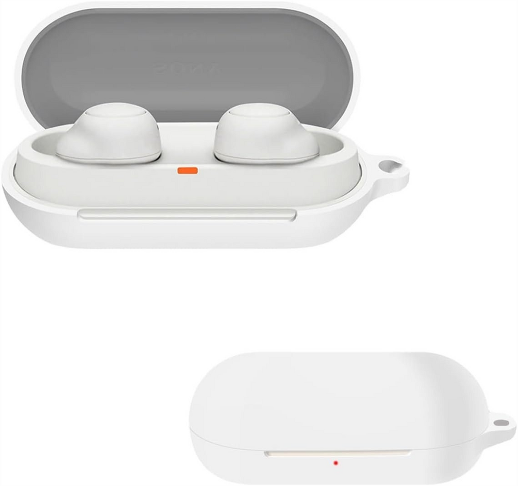 Чохол для навушників Sony WF-C700N BeCover Silicon Білий (White) 168542 фото