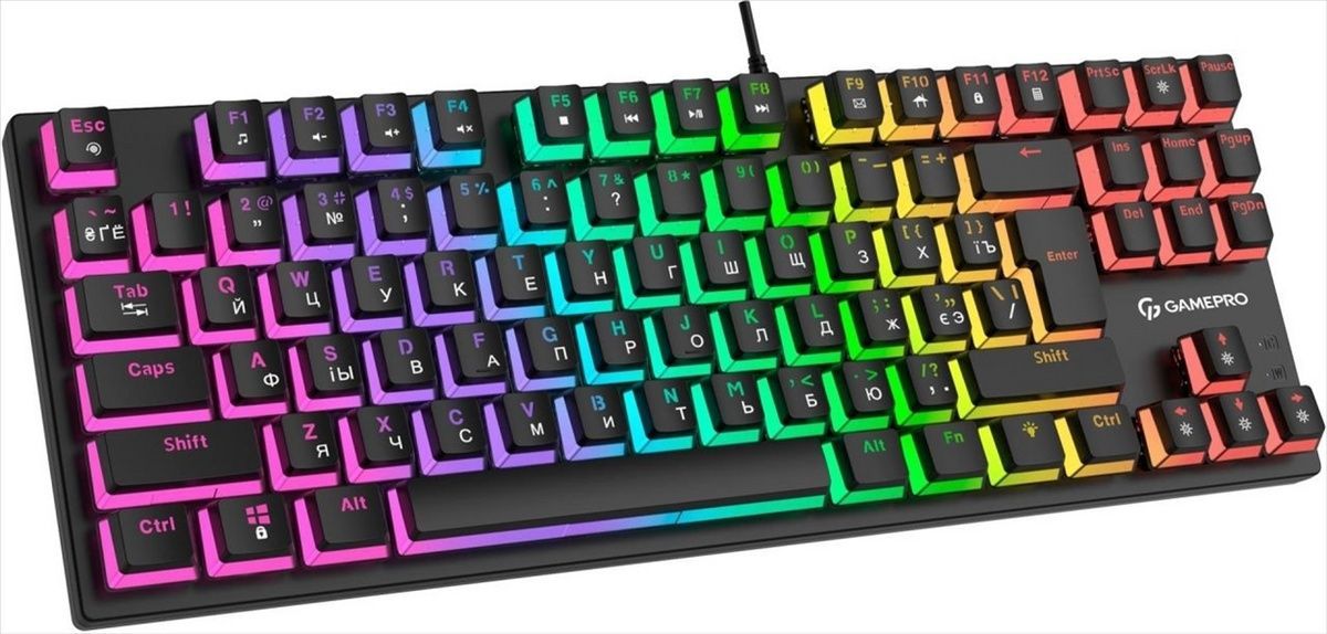 Клавіатура GamePro MK80B Чорна (Black) 165654 фото