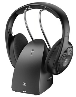 Бездротові повнорозмірні навушники Sennheiser RS 120-W Чорні (Black) 154821 фото