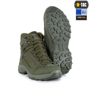 Черевики тактичні демісезонні M-Tac Ranger Зелені (Green) (42) 236207 фото