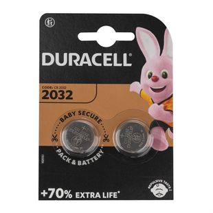 Батарейки CR2032 Duracell 1шт 67959 фото