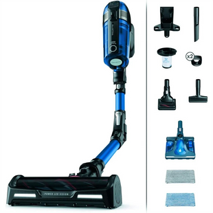 Пилосос акумуляторний Rowenta X-Force Flex 12.60 Aqua RH98C0WO Чорний Синій (Black Blue) 152245 фото