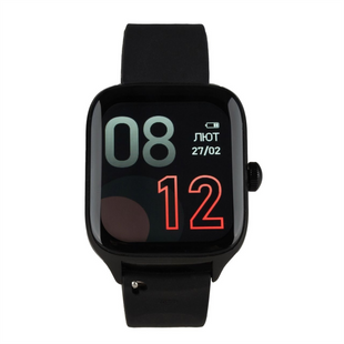 Смарт-годинник Gelius Pro GP-SW012 Amazwatch GTS Чорний (Black) 126677 фото