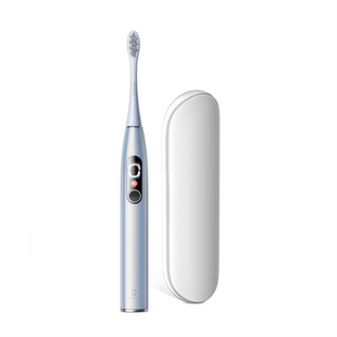 Електрична зубна щітка Oclean X Plus Pro Digital (6970810556179) Срібна (Silver) 216948 фото