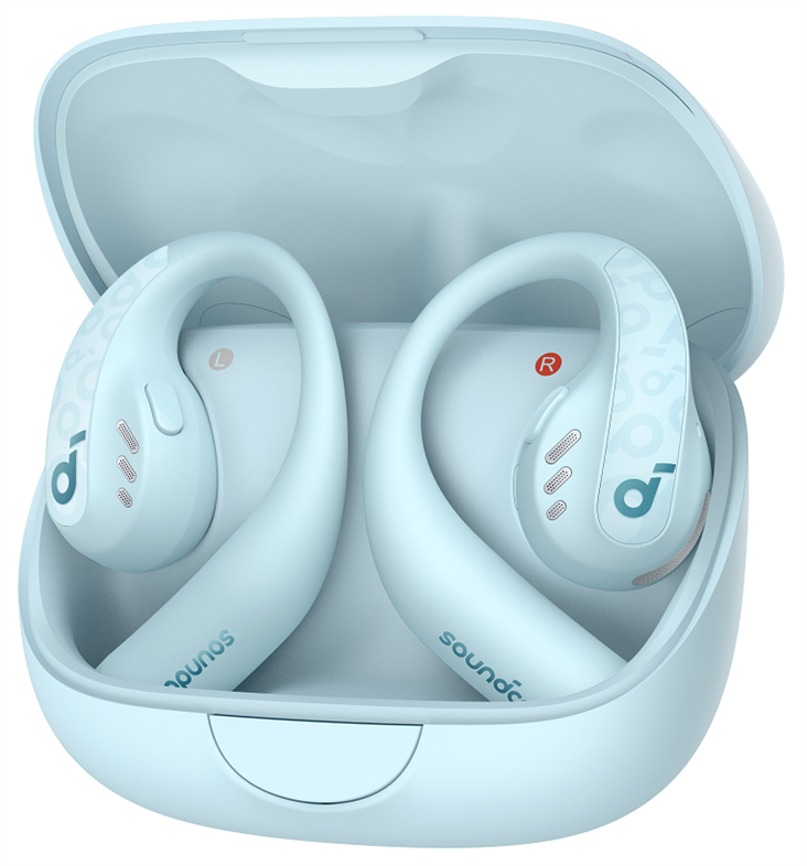 Бездротові навушники вкладиші Anker SoundCore AeroFit Pro Блакитні (Blue) 144788 фото