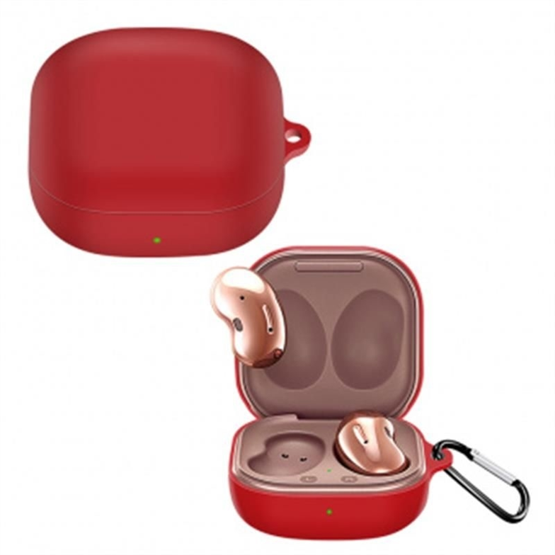 Чохол для навушників Samsung Galaxy Buds 2/2 Pro/Buds Live/Buds Pro BeCover Silicon Червоний (Red) 168509 фото
