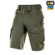 Шорти M-Tac Aggressor Gen.II Flex Зелені (Army Olive) (S) 225519 фото 3