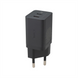 Зарядний пристрій Baseus GaN5 Pro 40W (2 USB-C) Чорний (Black) 132691 фото 1